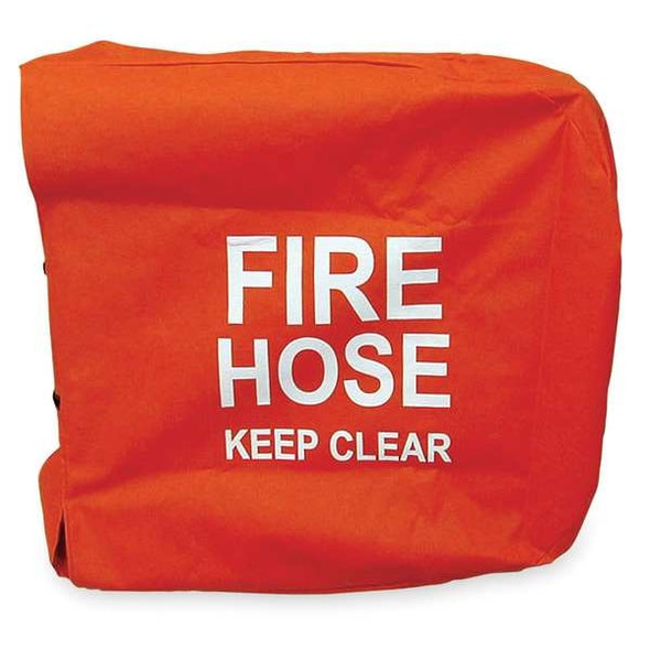 Moon American Fire Hose Cover,25 In.L,25 In.W,Red 138-5