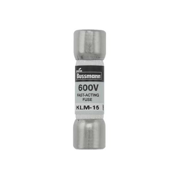 Eaton Bussmann Fuse,Midget,15A,KLM Series KLM-15