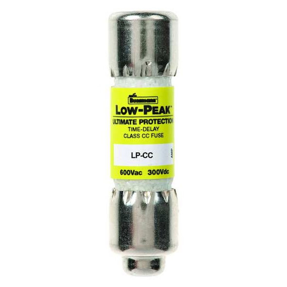 Eaton Bussmann CC Class, Time-Delay, 0.5A, 600V AC, Non-Indicating LP-CC-1/2