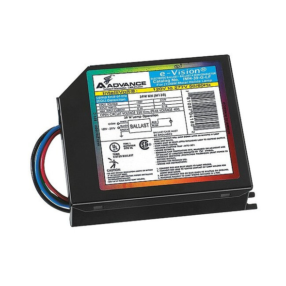 Advance PHILIPS ADVANCE 39 W, 1 Lamp HID Ballast IMH-39-G-LF
