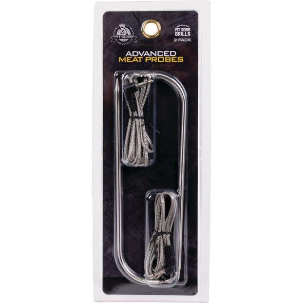 Pit Boss 6 In. Stainless Steel Meat Thermometer Probe Set (2-Pack) 67297 883829
