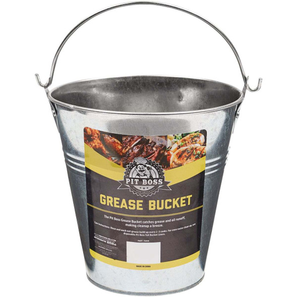 Pit Boss 6 In. Steel Grease Bucket 74400