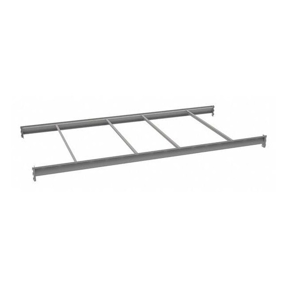 Tennsco Shelf, 48 in D, 96 in W, Industrial Gray BPB-96-48
