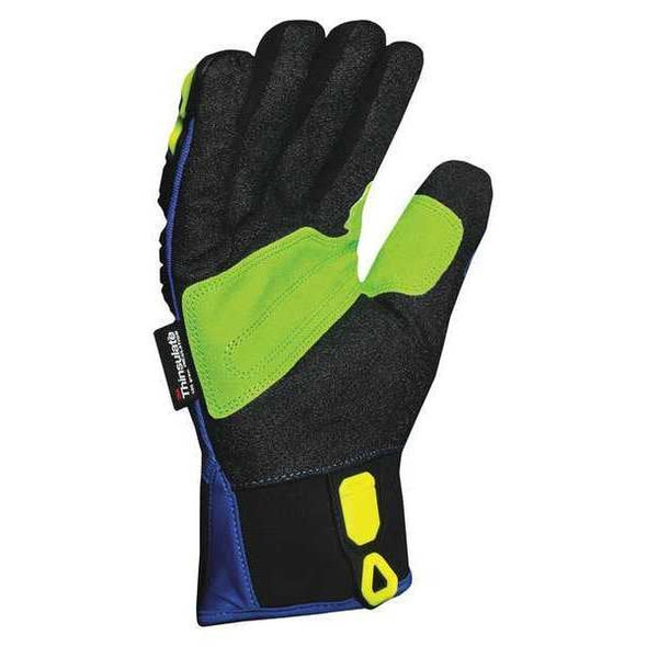 Ironclad Performance Wear Impact Gloves,3XL,Slip On Closure,PR INDI-RIG-07-XXXL
