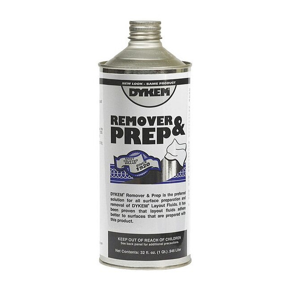 Dykem Layout Fluid Remover and Prep,930ml 82638