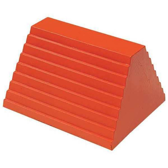 Manufacturer Varies Wheel Chock,12 In W x 6 In H,Black 1GUK8