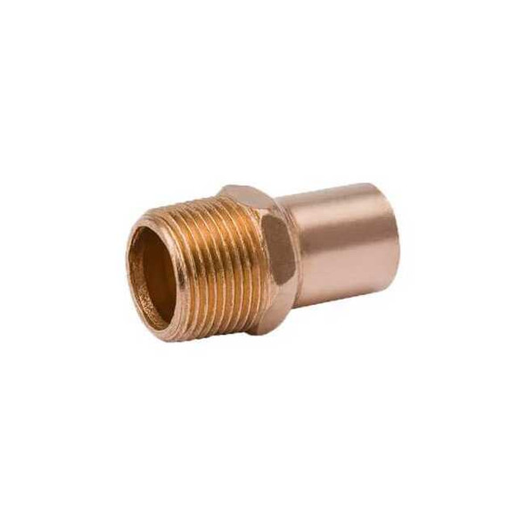 Streamline 3/4" NOM FTG x 3/4" MNPT Copper Adapter W 01446