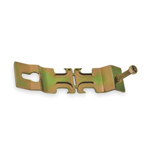 Superstrut Angler Pipe Clamp,3/4 In,Gold,PK10 C109 3/4