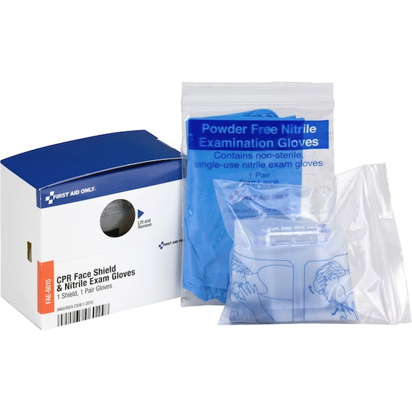 First Aid Only Smart Compliance Refill, Cardboard Box Box, 2 Components, 1 People Served FAE-6015