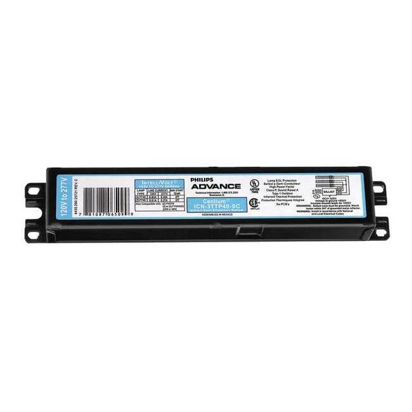 Advance CFLBallast,Instant,Centium,9-1/2in-L,1PK ICN-3TTP40-SC