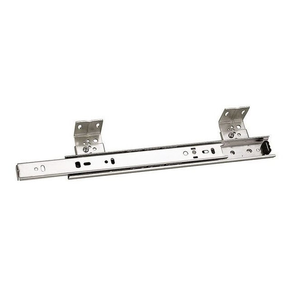 Accuride Drawer Slide, Side Mount, 3/4 Ext., Soft Close, PK2, 1/2"W C 2109-16D