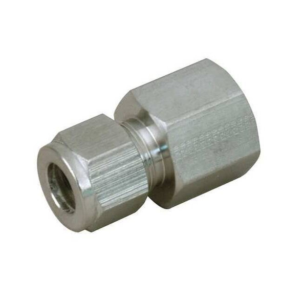 Parker 1/2" x 5/8" A-LOK x FNPT 316 SS Female Connector 10FSC8N-316