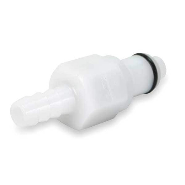 Colder Inline Insert, Acetal, Shut-Off, Barbed PLCD22006
