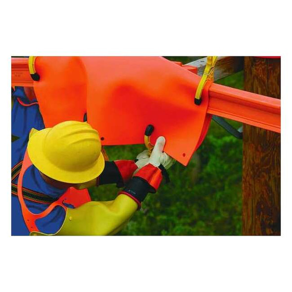 Salisbury Insulating Blanket,Orange,22 In x 22 In 15