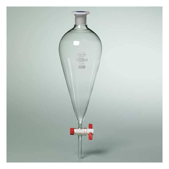 Manufacturer Varies Separatory Funnel,1000 mL 3KWT2