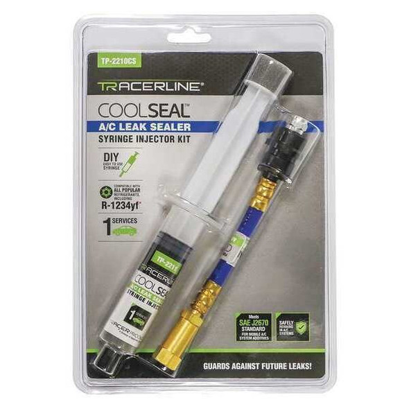 Tracerline Refrigerant Leak Sealant,1 oz,Syringe TP-2210CS