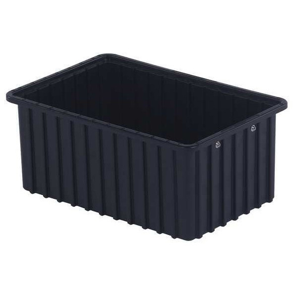 Lewisbins Divider Box,Black,TPE,18 DC2070 XL Lewisbins Divider Box,Black,TPE,18 DC2070 XL