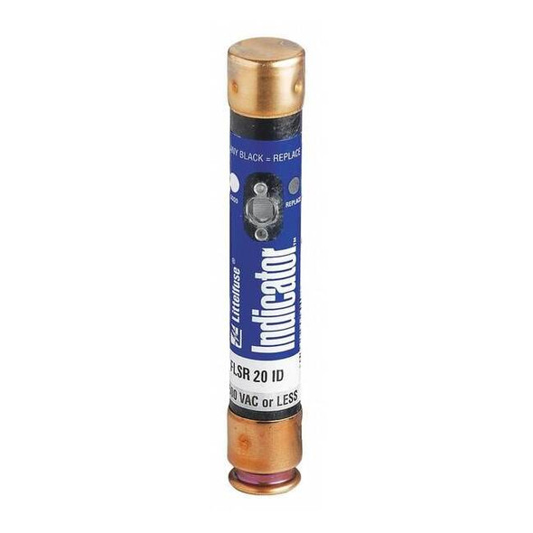 UL Class Fuse, RK5 Class, Time-Delay, 20A, 600V AC, Non-Indicating