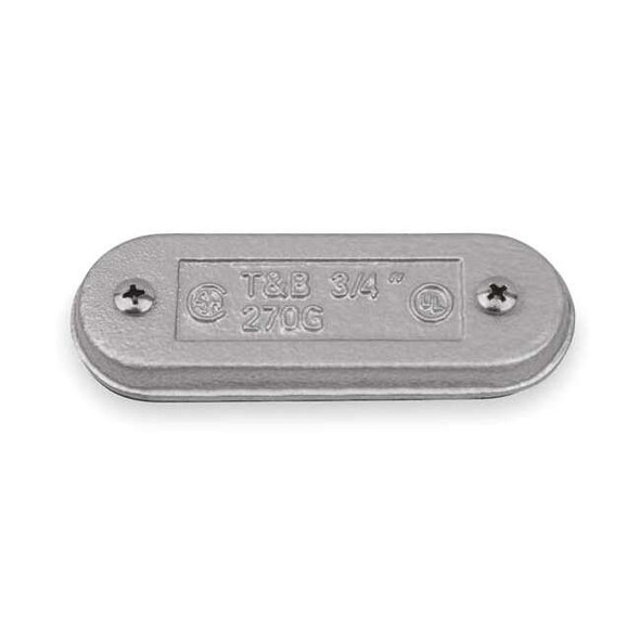 Abb Conduit Body Cover,1-1/2 in.,Clip On 570S