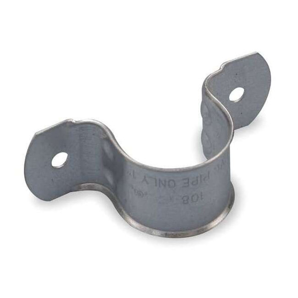 Nvent Caddy Two Hole Strap,Steel,1 1/2"Pipe Size,PK5 1080150EG