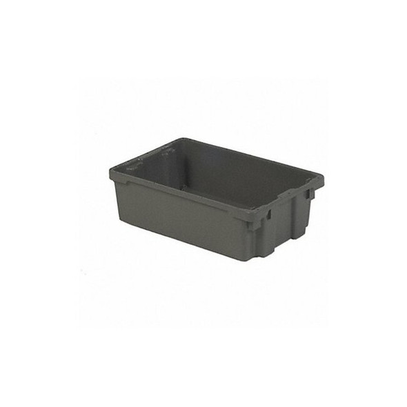 Lewisbins Stckng&NstngTote,20.125inL,13inW,Gray SN2012-6 GREY