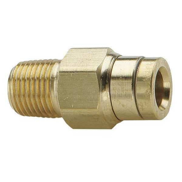 Parker Male Connector,1/2 x 1/2 In 68PTC-8-8