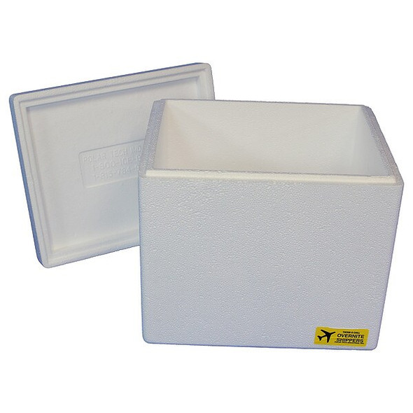 Insulated Overnight Shipping Foam & Carton, 1-2 Day, PK2