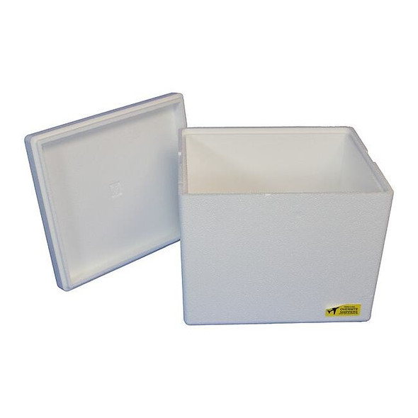 Polar Tech Industries Insulated Shipping Container, White ON40C