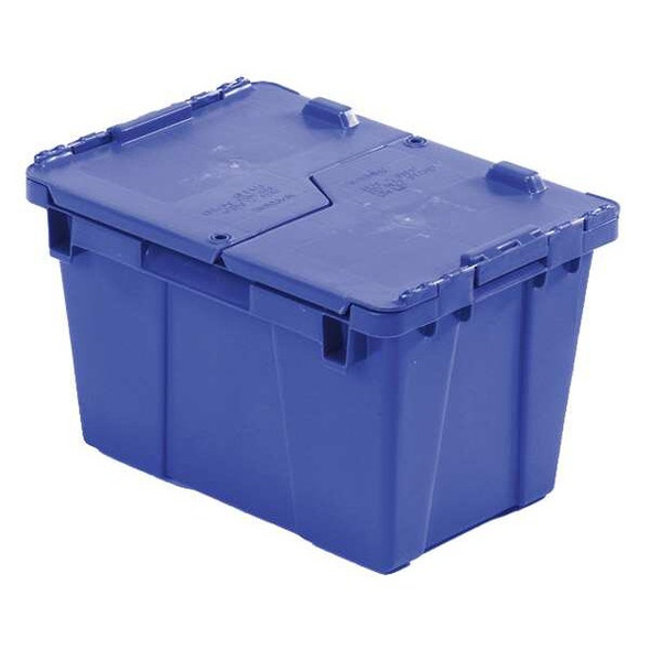 Orbis AttachedLidTote,11.75inL,9.75inW,Blue FP06 Blue