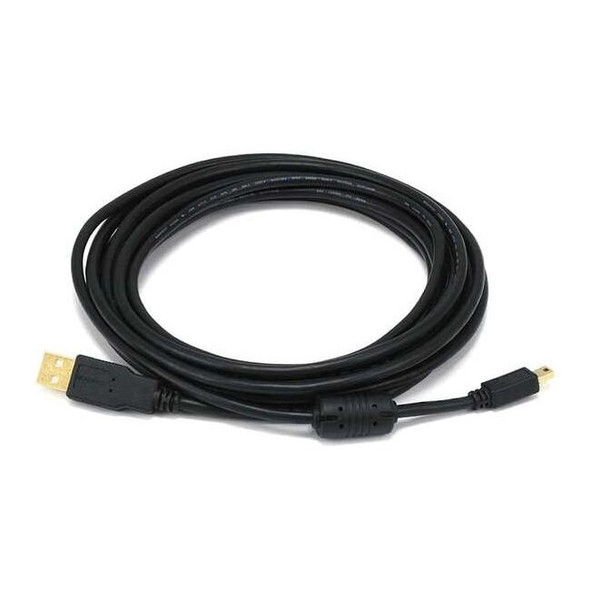 Monoprice Standard USB Cable,Black,10ft L 5449