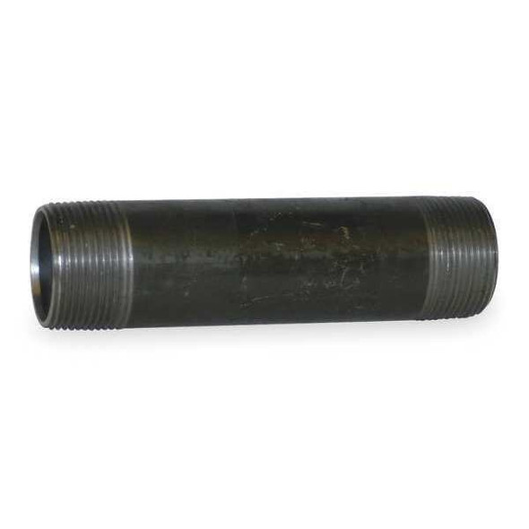 Manufacturer Varies Black Pipe Nipple,Threaded,1 1/2x5 1/2In 40809