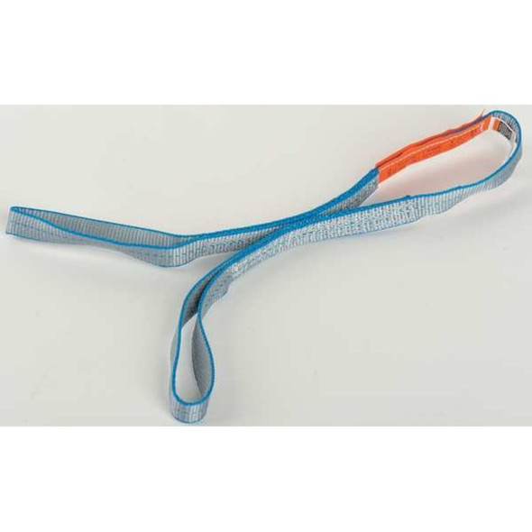 Lift-All Web Sling, Type 3, 20 ft L, 4 in W, Polyester, Yellow EE1604DFX20