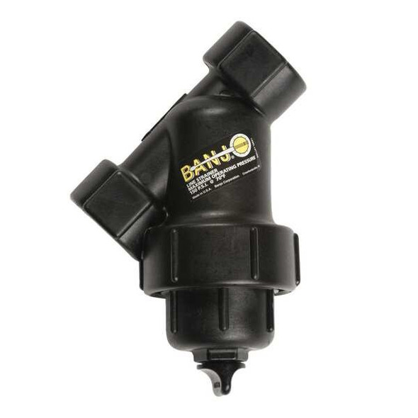 Banjo Y Strainer,7 1/2"H,16 mesh,Polypropylene LS100-40