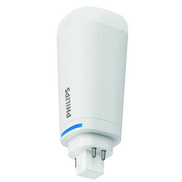 10.5 W, Compact LED Bulb, White, Tube, 3000K Temp. Frosted Finish, Dimmable