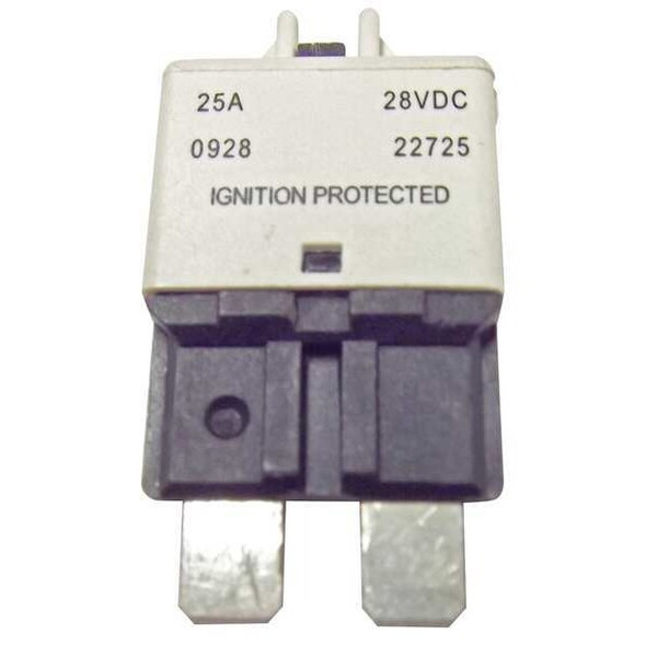 Eaton Bussmann Automotive Circuit Breaker,CB227,25A,28V CB227-25 Eaton Bussmann Automotive Circuit Breaker,CB227,25A,28V CB227-25