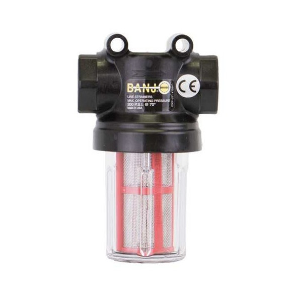 Banjo Inline Strainer, 4 1/4 in H, 595 micron LSTM075-30C