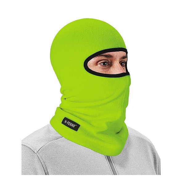 Ergodyne Balaclava,Universal,Lime 6821HV