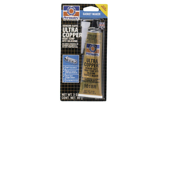 Ultra Silicone RTV Gasket Maker, 3 oz, Tube, Ultra Copper®