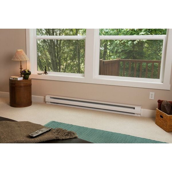 Cadet 72" Electric Baseboard Heater, White, 1125/1500W, 208/240V 6F1500W
