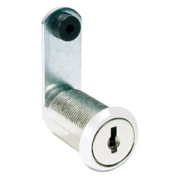 Compx National Cam Lock,For Thickness 7/32 in,Nickel C8052-C390A-14A