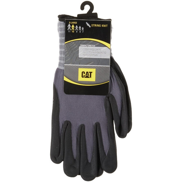 CAT Men's XL Dotted & Dipped Nitrile Coated Glove CAT017419X 731589