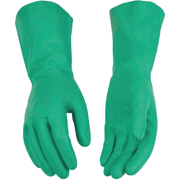 Kinco Men's Large Teal 15-Mil Fully-Coated Nitrile Glove 2399-L