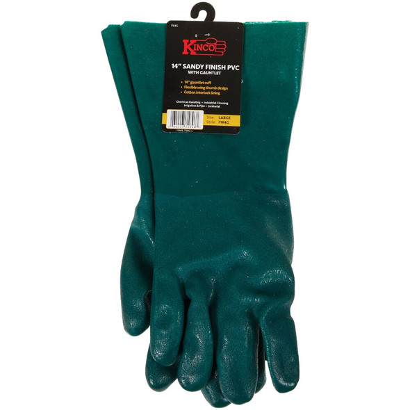 Kinco Men's Large PVC Coated Glove 7184G-L 764274