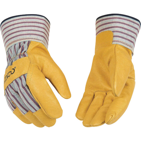 Kinco Men's XL Golden Premium Grain Pigskin Palm Glove 1917-XL Kinco Men's XL Golden Premium Grain Pigskin Palm Glove 1917-XL