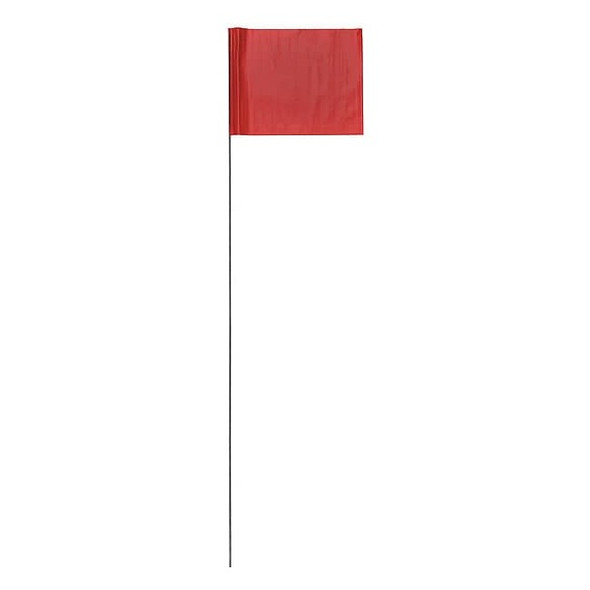 Presco Marking Flag, PVC, Blank, 100 PK 2330R-200