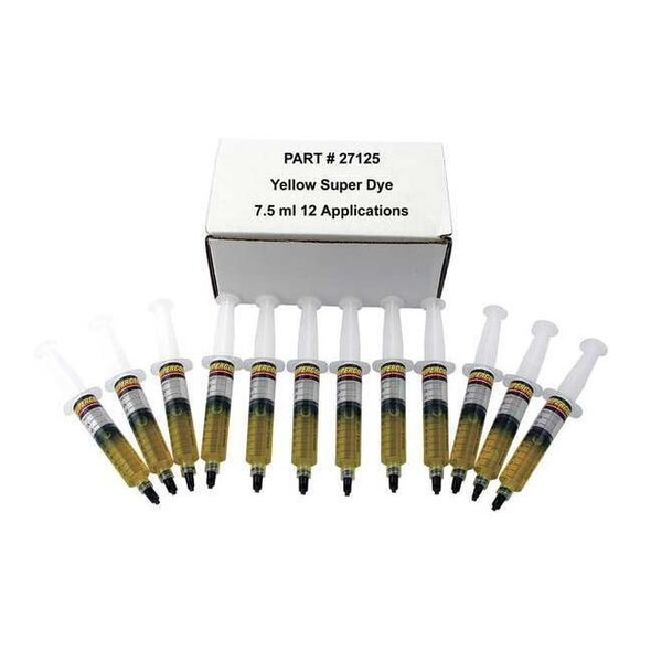 Supercool A/C Dye Syringes Refills,PK12 27125
