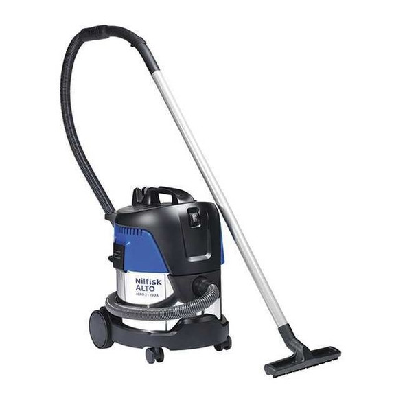 Nilfisk Aero, Shop Vacuum, 5 gal, PET, 3600 l/min, 1 1/2 hp 107406621