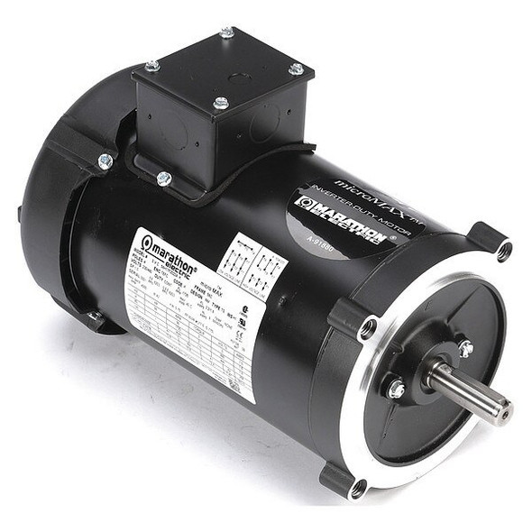 Leeson Vector Motor,1 HP,3 ft.-lb.,230/460V 056H17F2022