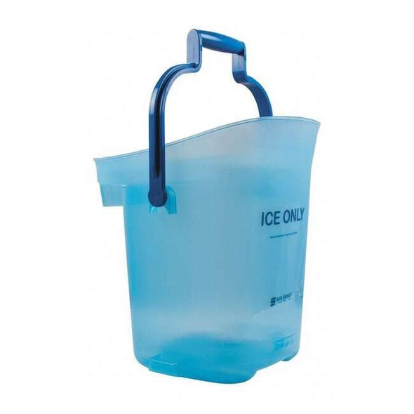 San Jamar Ice Tote,Blue,16"H,13-1/4"D,Plastic SILD6000