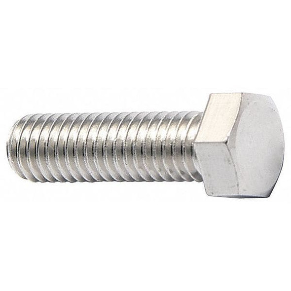 A2, M6-1.00 Hex Head Cap Screw, NL-19 Stainless Steel, 25 mm L, 100 PK